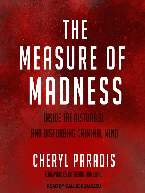 Title details for The Measure of Madness by Cheryl Paradis - Available